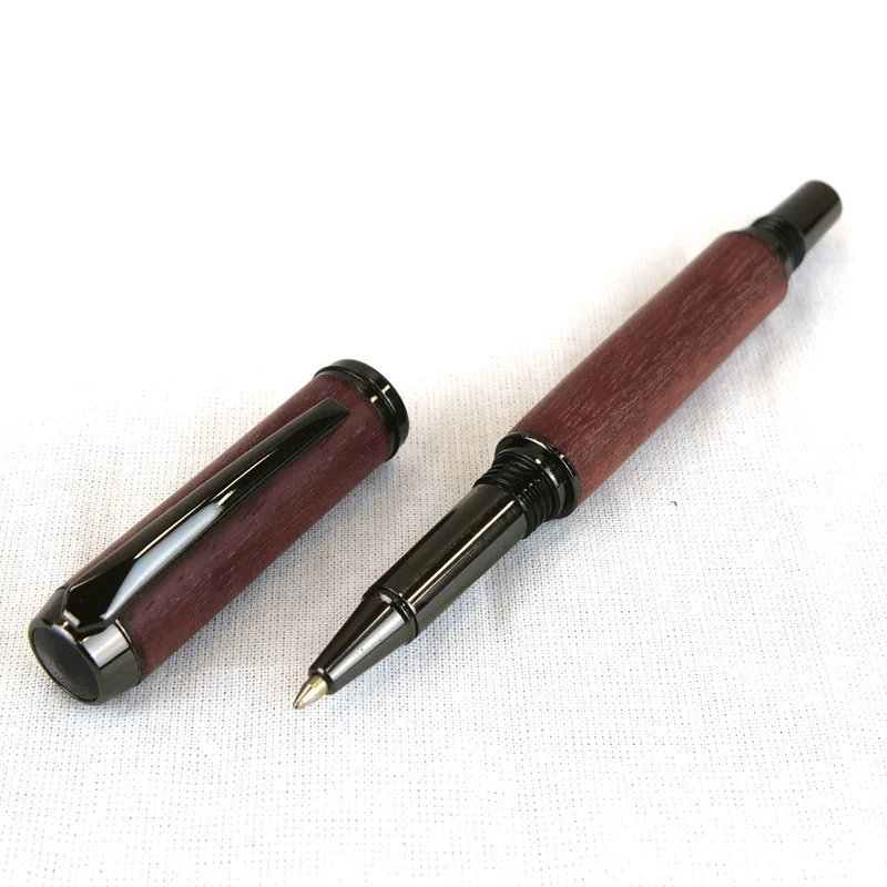 Bausatz - Kugelschreiber "Turin" Schwarz Metallic