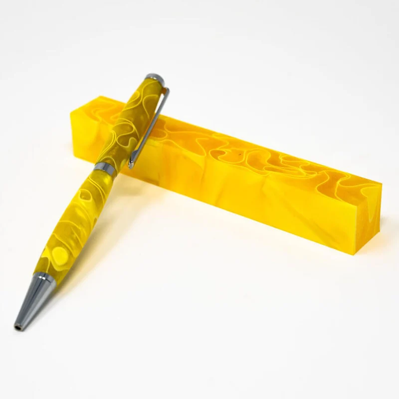 Pen Blank Acryl Rohling Gelb