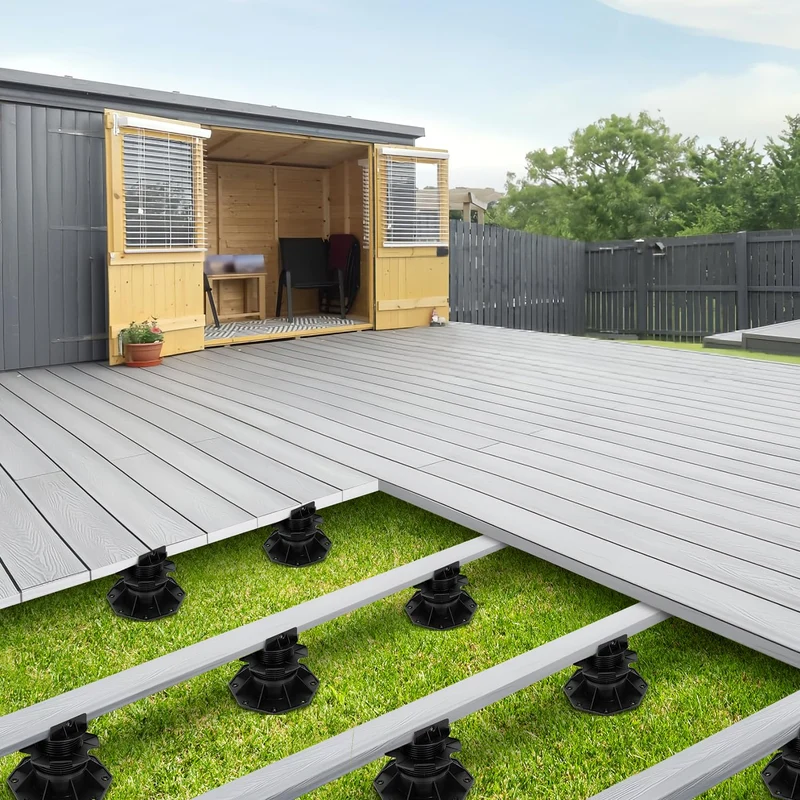 Lospitch Stelzlager höhenverstellbar für Terrassenplatten WPC Holz und Stein