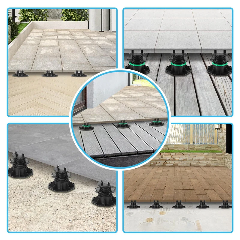 Lospitch Terrassenlager höhenverstellbar 19-140 mm für Platten und Fliesen