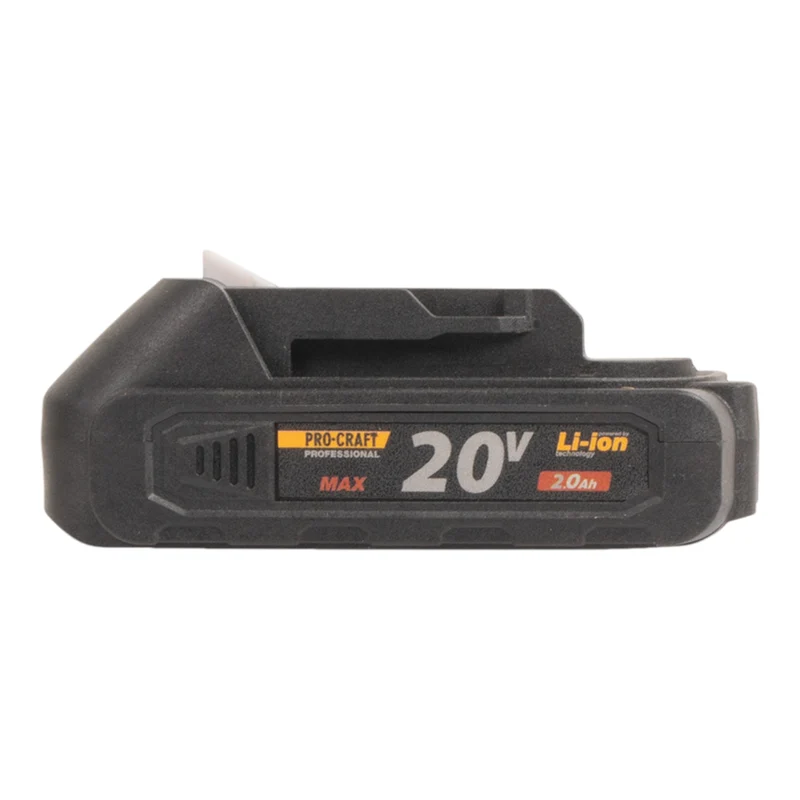 Procraft PC20bb Akku Kartuschenpistole 20 V 2000 N 280 - 310 ml + 1x Akku 2,0 Ah - ohne Ladegerät