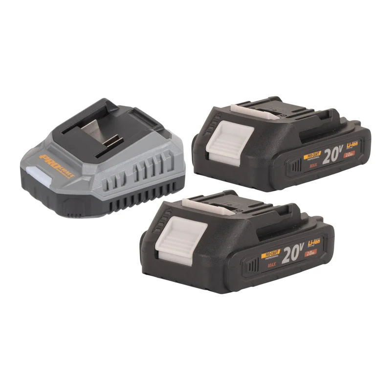 Procraft PC20bb Akku Kartuschenpistole 20 V 2000 N 280 - 310 ml + 2x Akku 2,0 Ah + Ladegerät