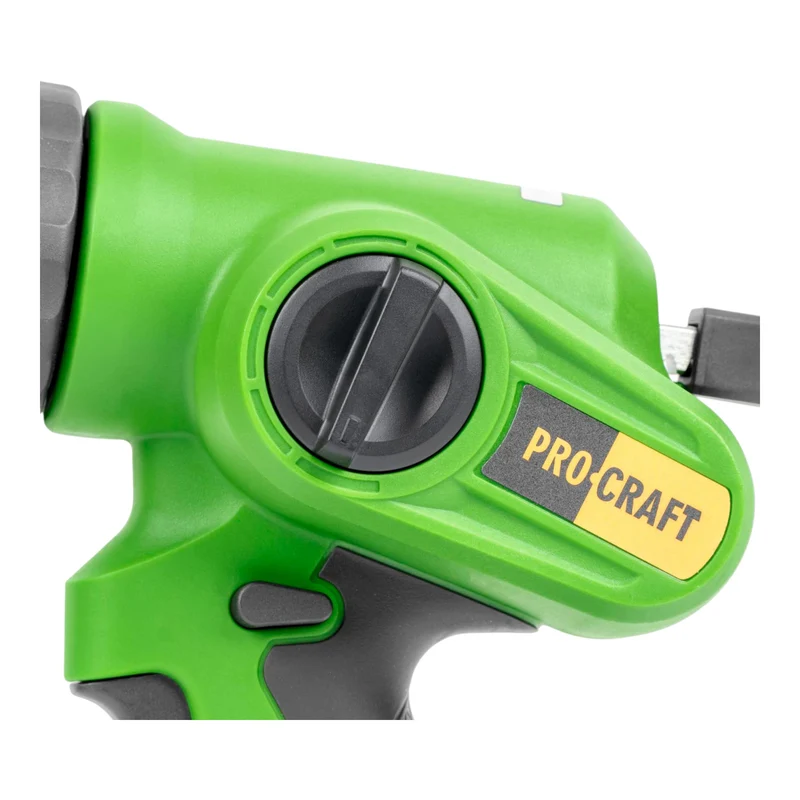 Procraft PC20bb Akku Kartuschenpistole 20 V 2000 N 280 - 310 ml + 2x Akku 2,0 Ah + Ladegerät
