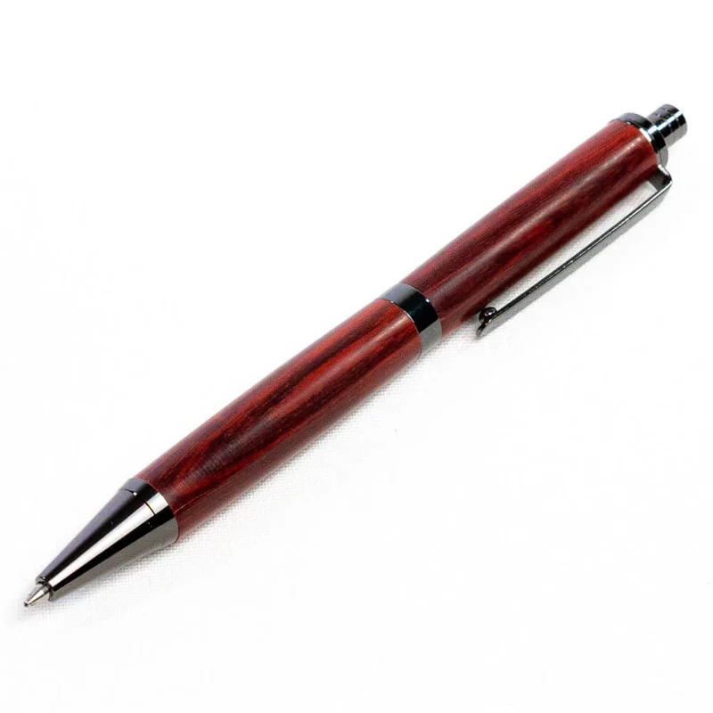 Bausatz - Druckkugelschreiber "Siena" Schwarz Metallic