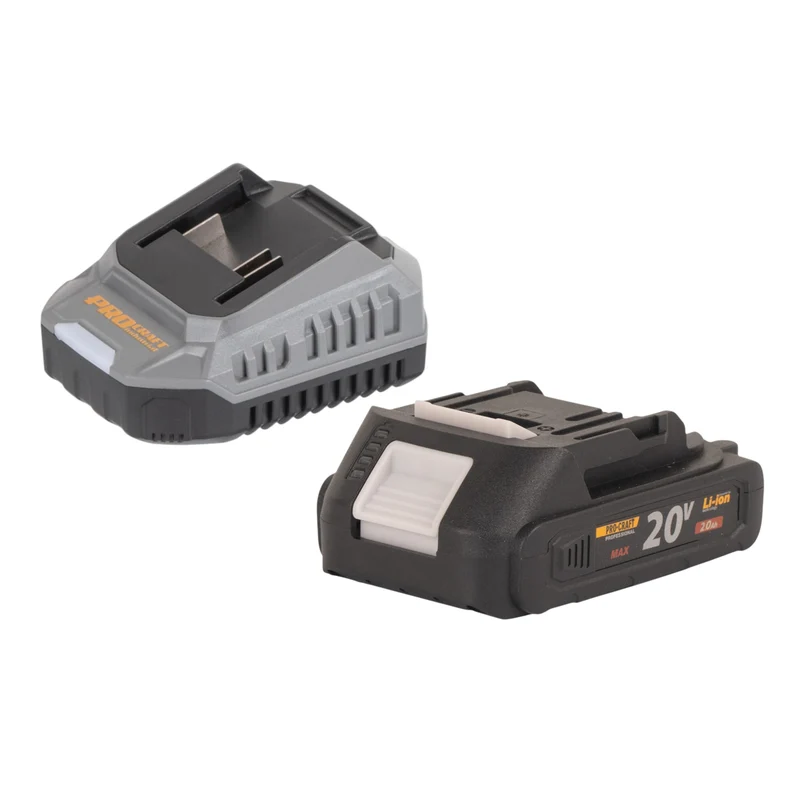 Procraft PC20bb Akku Kartuschenpistole 20 V 2000 N 280 - 310 ml + 1x Akku 2,0 Ah + Ladegerät