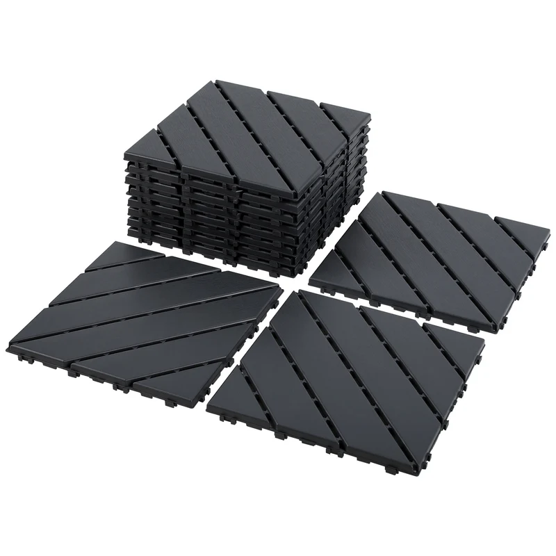 Lospitch PP Terrassenfliesen 30 × 30 cm
