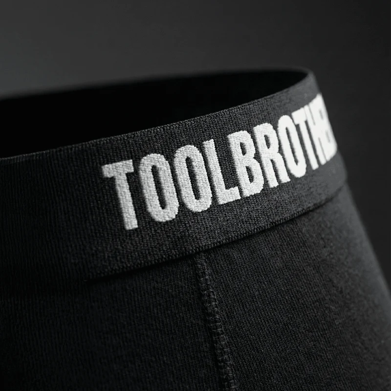 Toolbrothers Boxer Shorts Black - 3er Pack (Größe M)