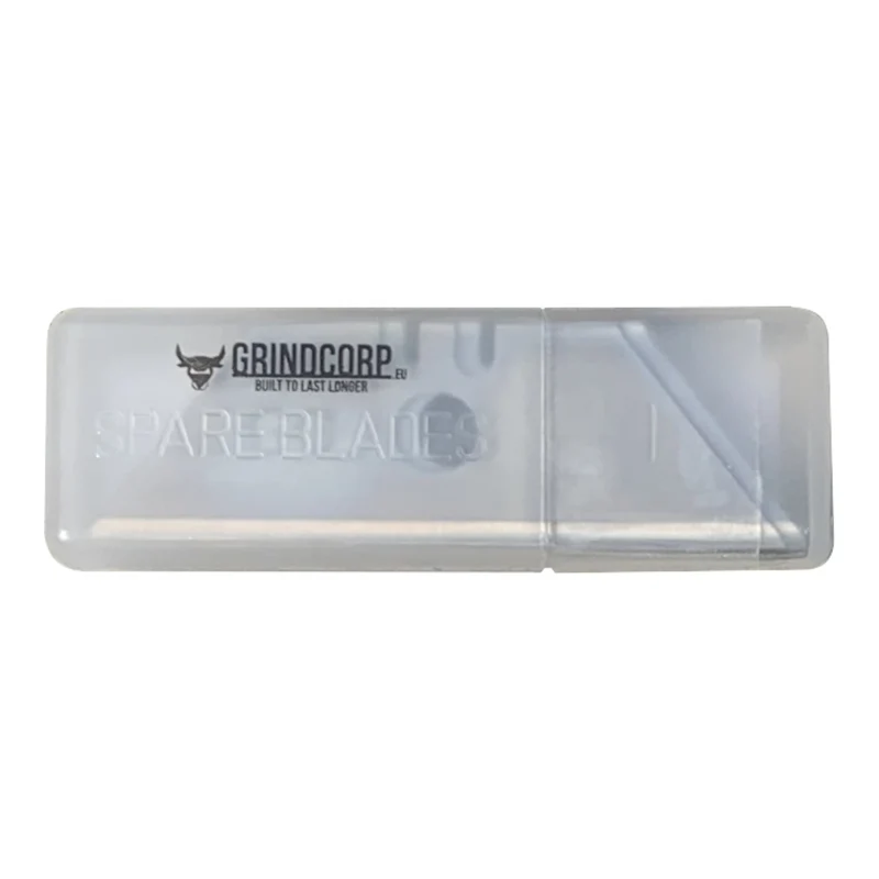 Grindcorp SafeCut Eco Sicherheitsmesser mit Trapezklinge ( 1008814 ) + 10x Ersatzklinge