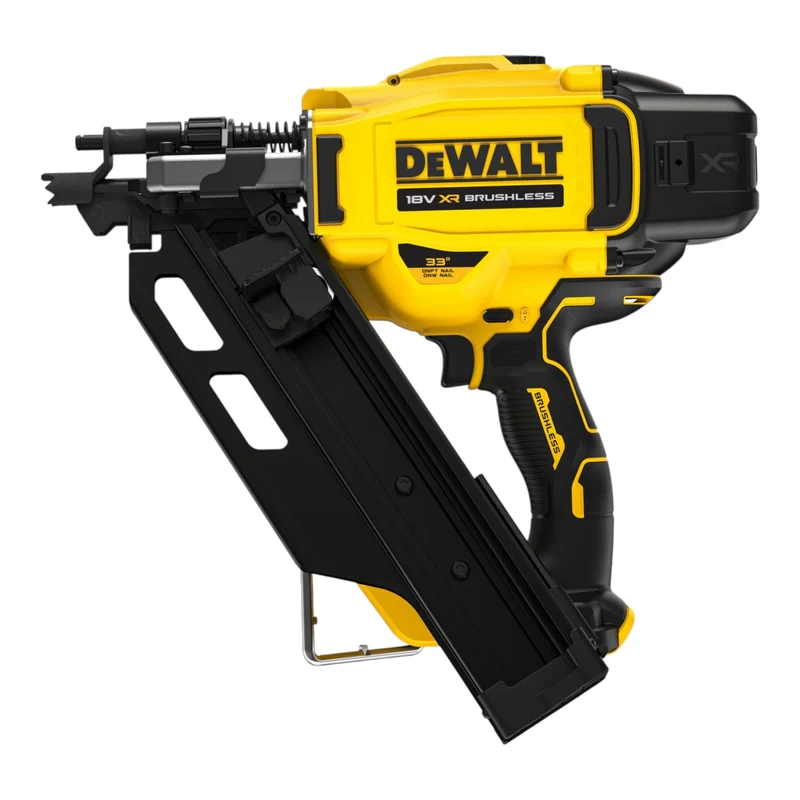 DeWalt DCN 930 H2 Akku Nagler 18 V 50 - 90 mm Brushless + 2x Powerstack Akku 5,0 Ah + Ladegerät