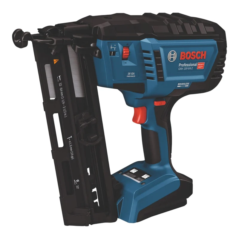 Bosch GNH 18V-64-2 Professional Akku Holznagler 18 V 1,6 x 32 - 64 mm Brushless + 1x Akku 4,0 Ah - ohne Ladegerät