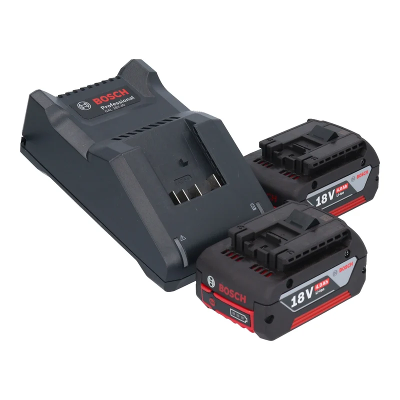 Bosch GWS 18V-11 PS Akku Winkelschleifer 18 V 125 mm Brushless + 2x Akku 4,0 Ah + Ladegerät