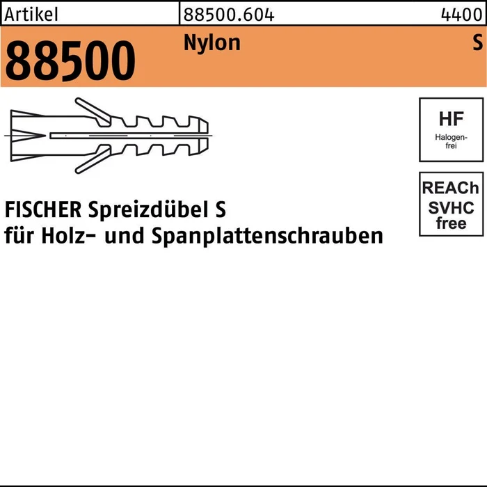FISCHER Dübel S D8xL40mm ( 8000257906 )