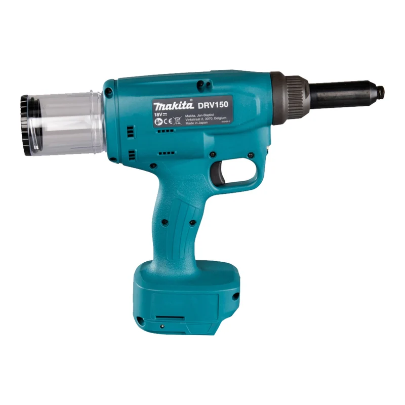 Makita DRV 150 F1 Akku Blindnietsetzgerät 18 V 10 kN 2,4 - 4,8 mm Brushless + 1x Akku 3,0 Ah - ohne Ladegerät