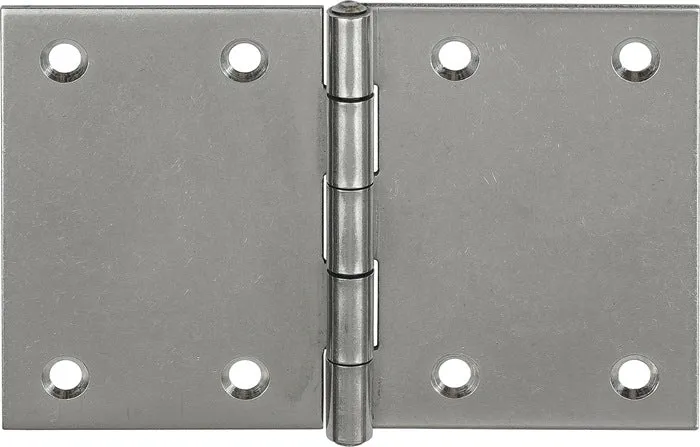 Vormann Scharnier 1.4301 10504 ( 3000272341 ) Höhe 40 mm Breite 60 mm gerollt, breit 20 Stück