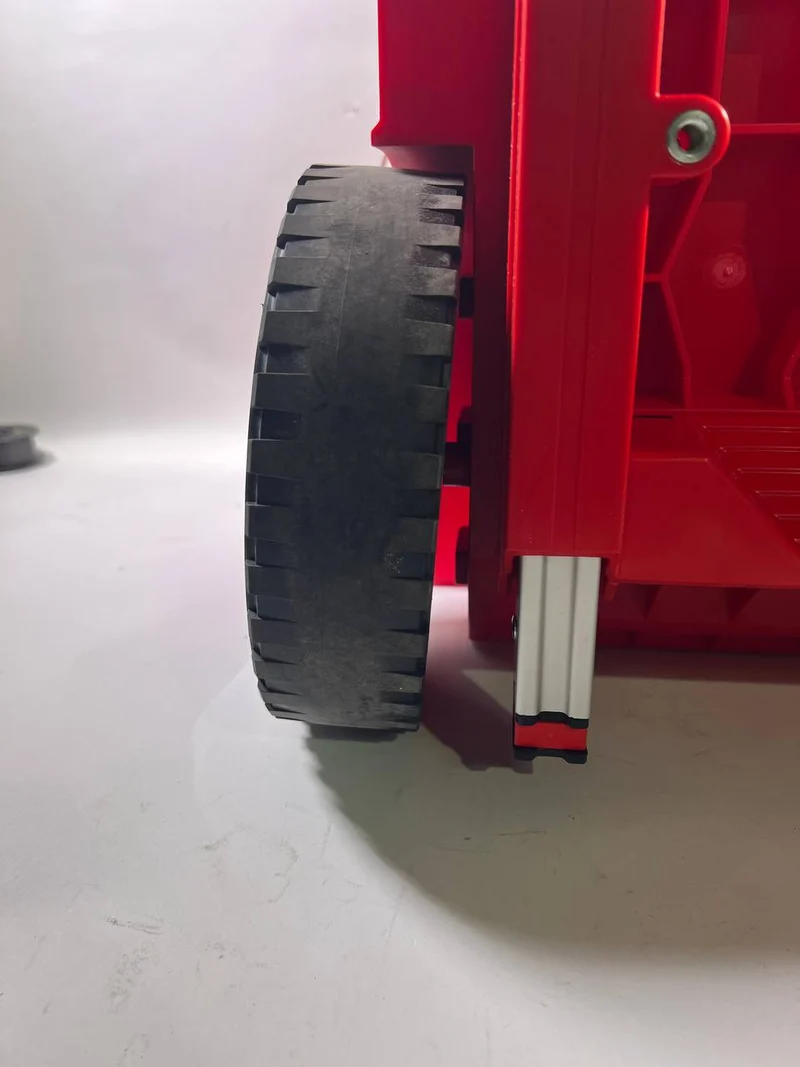 Qbrick System PRO Cart 2.0 Plus Drawer 3 Red Ultra HD Custom mobile Box auf Rädern 520 x 415 x 660 mm 12 l 2x 4,5 l abnehmbarer Doppelteleskopgriff - Beschädigt