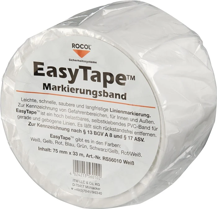 Rocol Bodenmarkierungsband Easy Tape ( 9190491487 ) PVC Länge 33 m Breite 75 mm