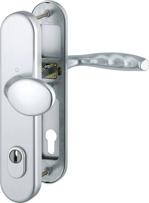 HOPPE Schutzgarnitur New York 76G/3332ZA/3410/1810H Aluminium F1 ( 3000203570 )