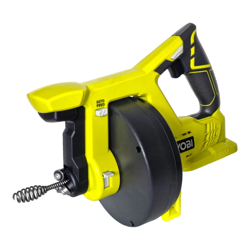 RYOBI R18DA-0 Akku Rohrreinigungsgerät 18 V ONE+ 7,6 m x 16 mm ( 5133004642 ) Solo - ohne Akku, ohne Ladegerät