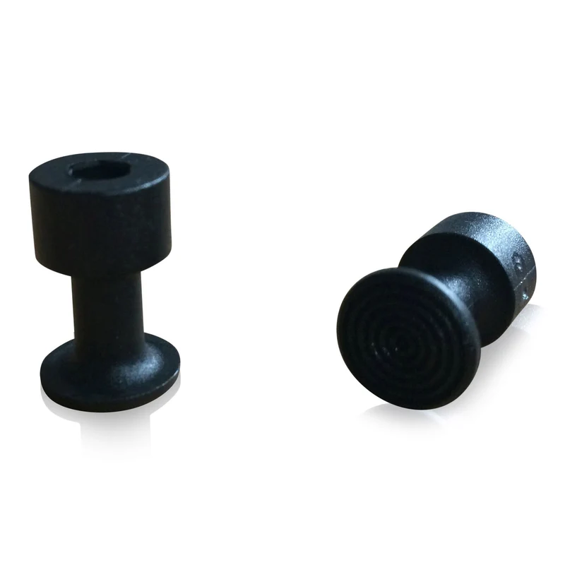 Klebeadapter schwarz Ø13mm