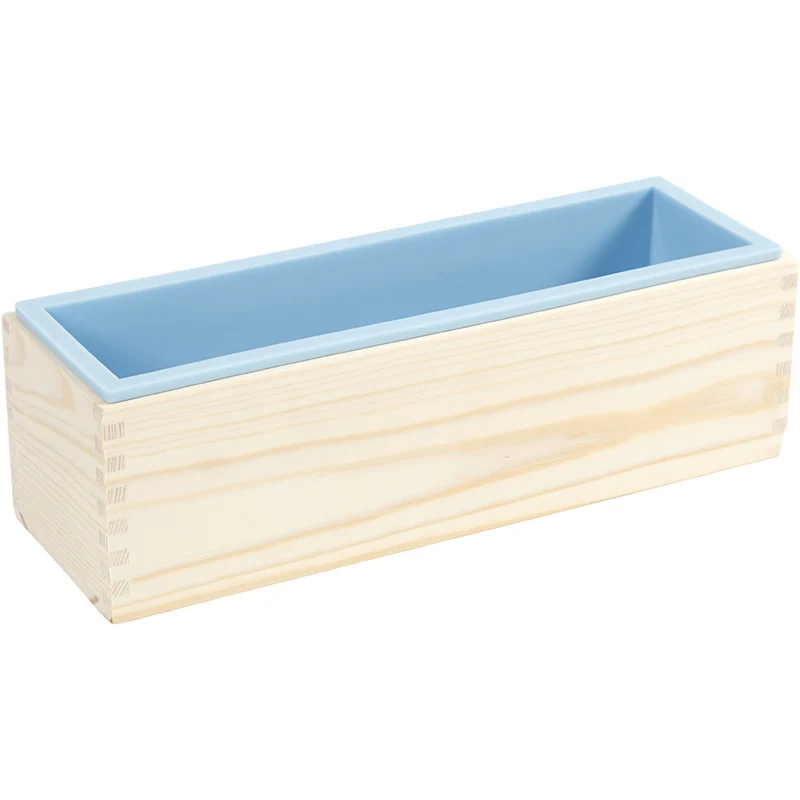 Silikonform, H 8 cm, L 27,5 cm, B 8,6 cm, 1500 ml, 1 Stk [HOB-371813]
