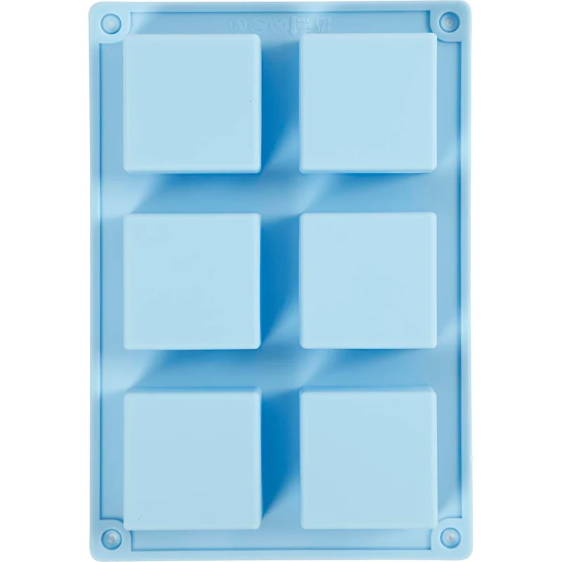 Silikonform, H 2,5 cm, L 5 cm, B 5 cm, 60 ml, 1 Stk [HOB-371811]