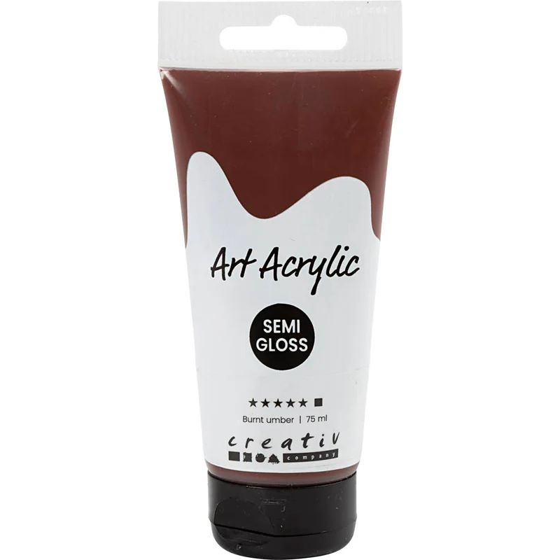 Acrylfarben, Mattglänzend, Deckend, Umbra gebrannt, 75 ml/ 1 Fl. [HOB-35156]