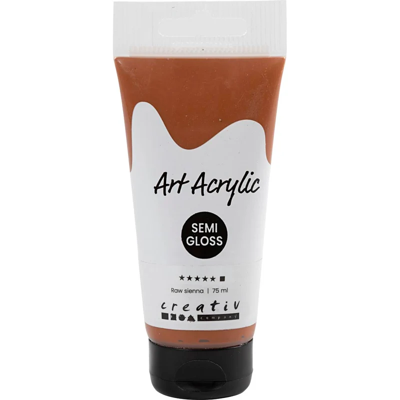 Acrylfarben, Mattglänzend, Deckend, Sienna, 75 ml/ 1 Fl. [HOB-35155]