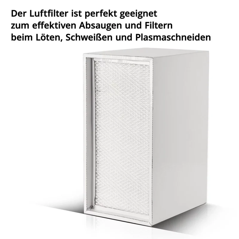 STAHLWERK Aktivkohle-Filter für Rauchabsaugung FE-300 ST Ersatzfilter | Luftfilter | Hauptfilter für Absauganlage | Rauchabsorber | Rauchabzug | Schweißrauch- und Lötabsaugung