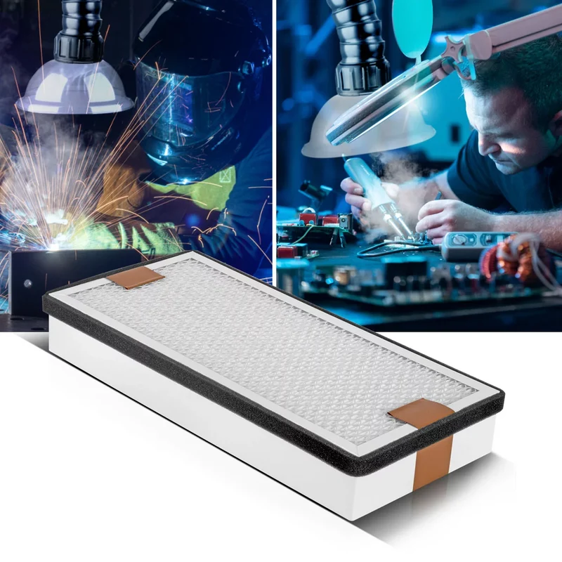 STAHLWERK Mittlerer HEPA Filter für Rauchabsaugung FE-300 ST Ersatzfilter | Luftfilter | Partikelfilter für Absauganlage | Rauchabsorber | Rauchabzug | Schweißrauch- und Lötabsaugung