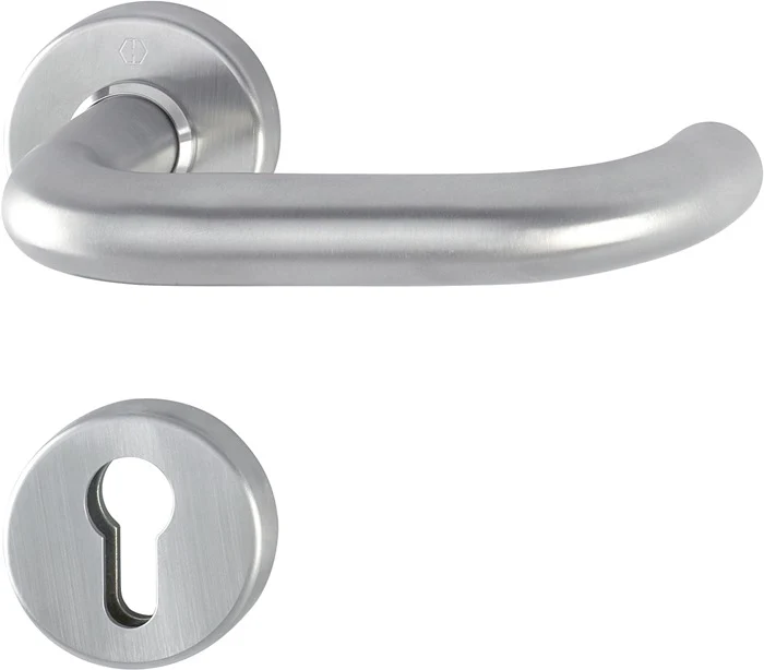 HOPPE Rosettenhalbgarnitur Paris E138Z/42/42S Edelstahl F69 ( 3000220054 )