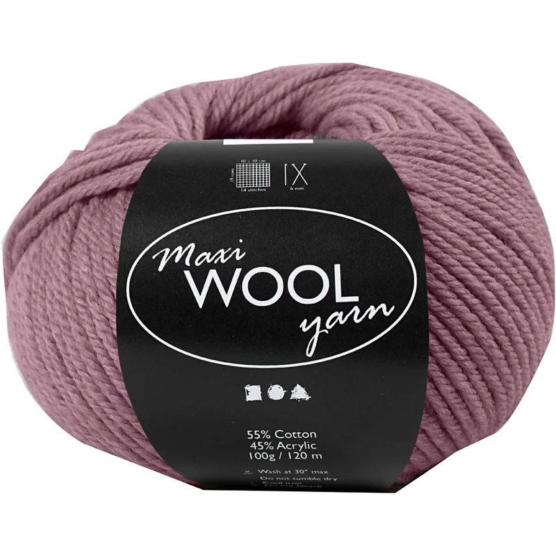 Wolle, L 125 M, Lavendel, 100 g/ 1 Knäuel [HOB-447408]