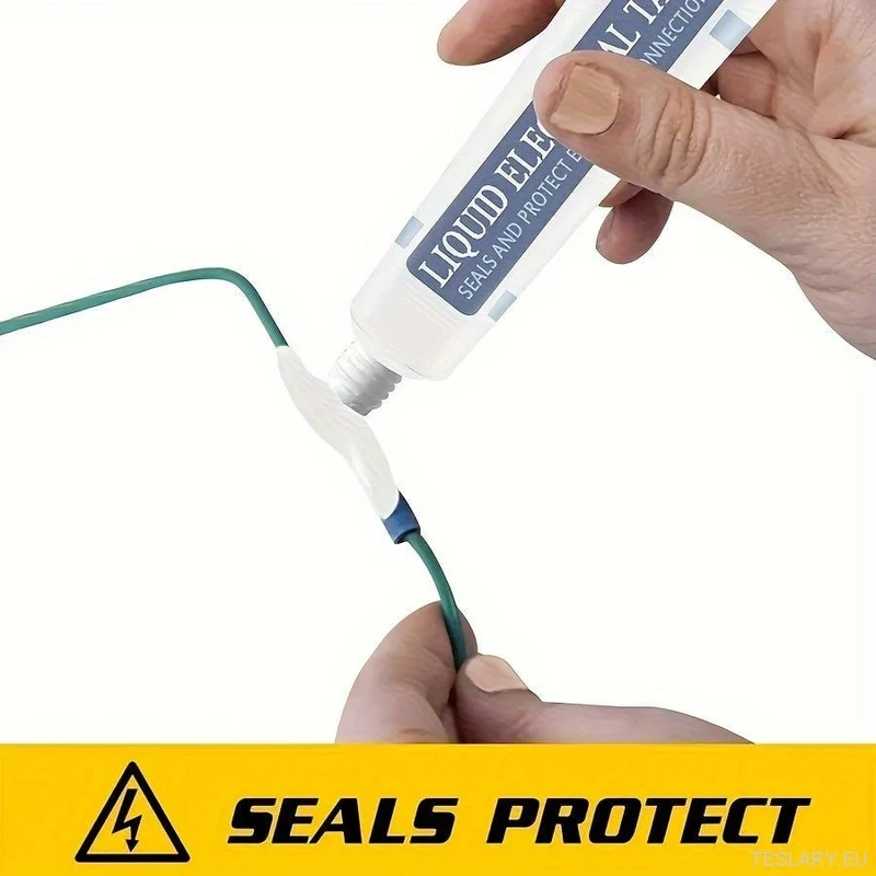 Flüssiges Isolierband, Reparaturgummi, elektrisches Kabel, Kabelmantel, Fix Line Kleber, elektrisch, 30 ml
