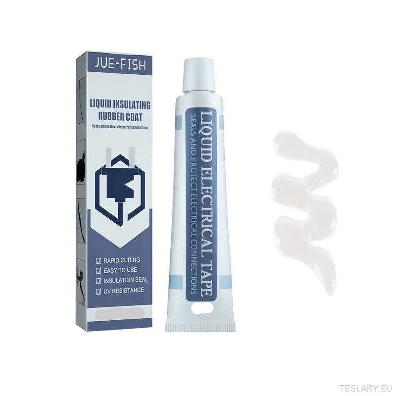 Flüssiges Isolierband, Reparaturgummi, elektrisches Kabel, Kabelmantel, Fix Line Kleber, elektrisch, 30 ml