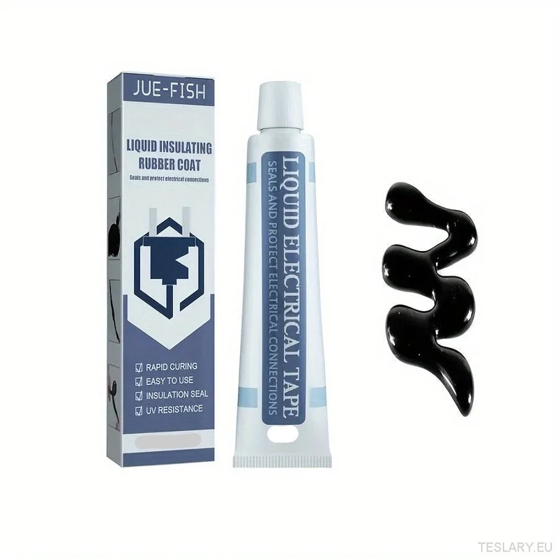 Flüssiges Isolierband, Reparaturgummi, elektrisches Kabel, Kabelmantel, Fix Line Kleber, elektrisch, 30 ml