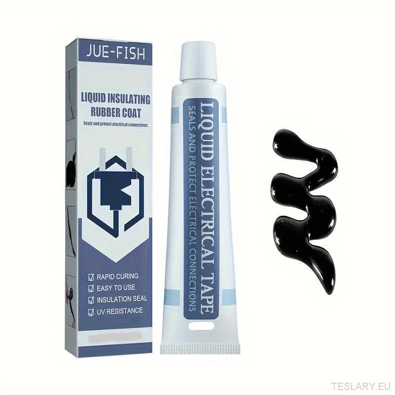 Flüssiges Isolierband, Reparaturgummi, elektrisches Kabel, Kabelmantel, Fix Line Kleber, elektrisch, 30 ml