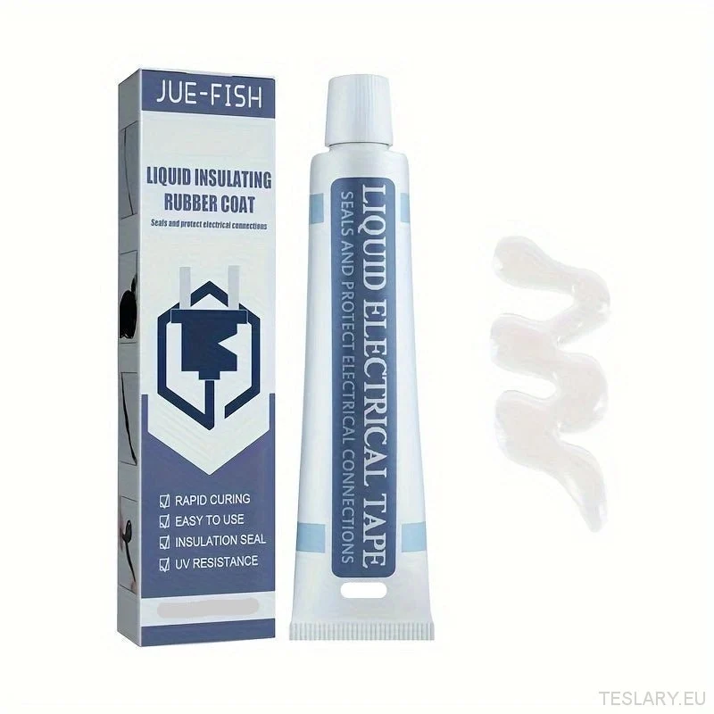 Flüssiges Isolierband, Reparaturgummi, elektrisches Kabel, Kabelmantel, Fix Line Kleber, elektrisch, 30 ml