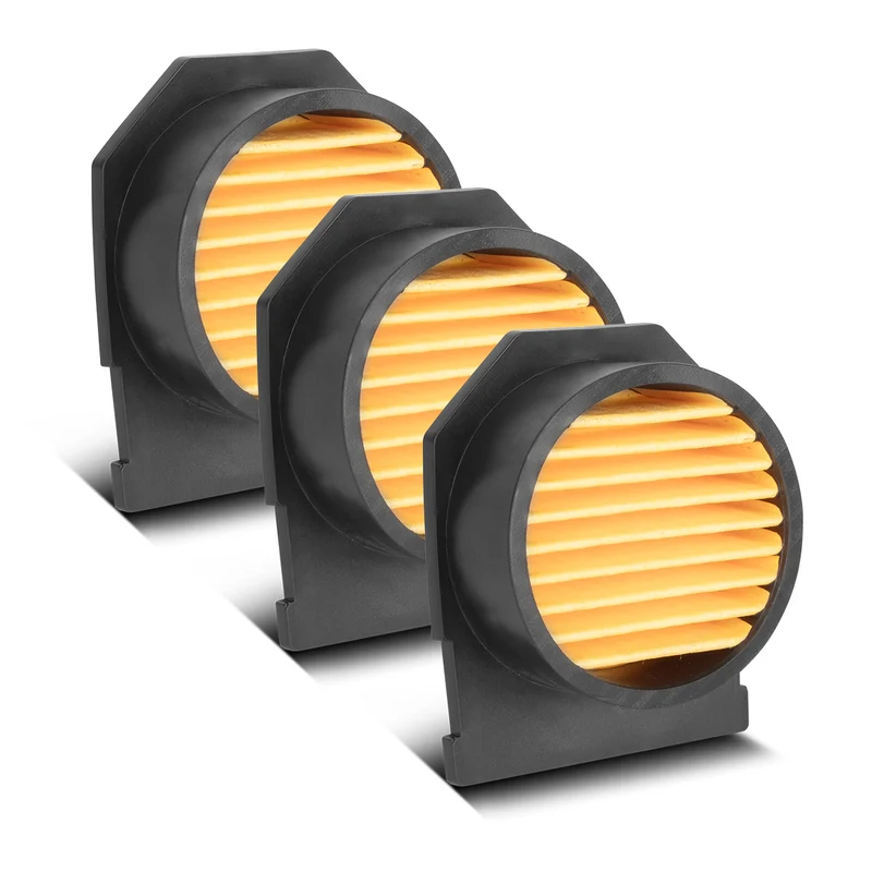 STAHLWERK 3er Set Ansaugluftfilter für Kompressoren | Ersatzfilter | Luftfilter | Saugfilter | Partikelfilter | Kompressor-Filter ausgelegt für 900 – 1450 Watt