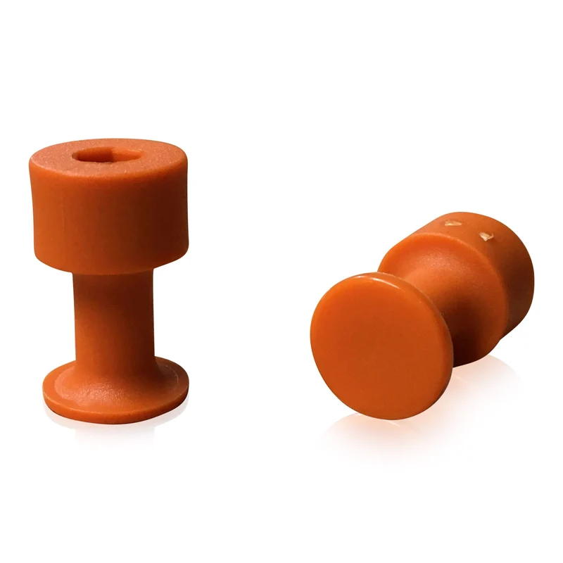 Klebeadapter orange Ø12mm