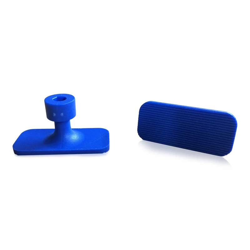 Klebeadapter blau 19x40mm