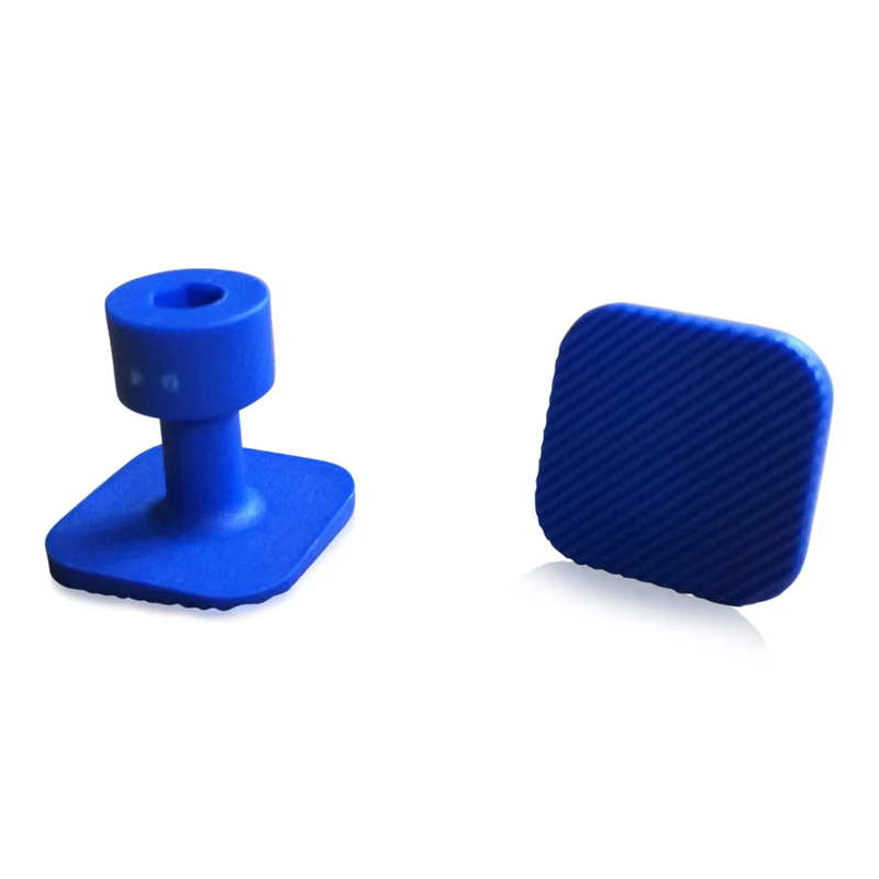 Klebeadapter blau 21x21mm