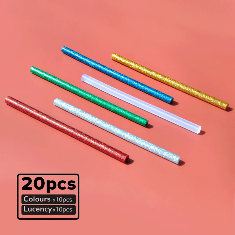 20 PCS HOT MELT GLUE STICKS
