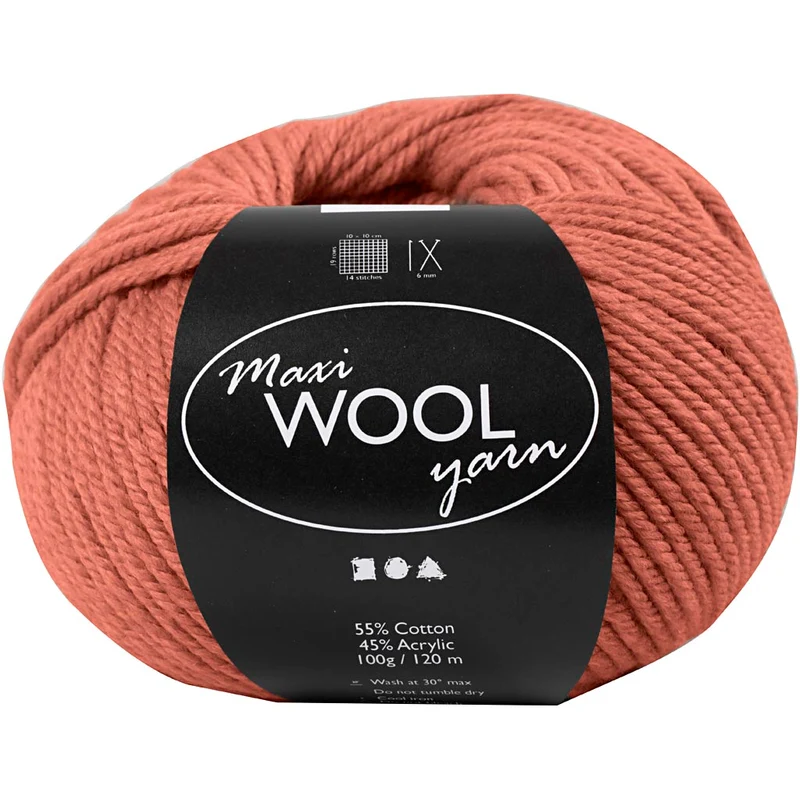 Wolle, L 125 M, Dunkelrosa, 100 g/ 1 Knäuel [HOB-447405]