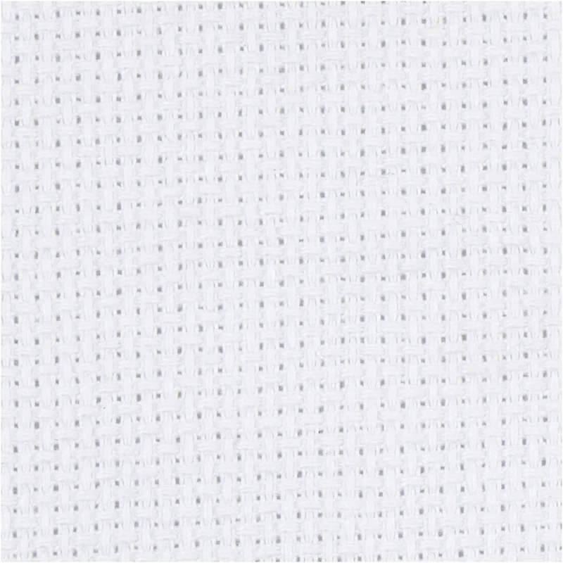 Aida-Stoff, B 150 cm, 70 Kästchen pro 10 cm, Weiß, 3 m/ 1 Stk [HOB-412655]