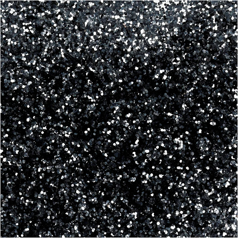 Bio Sparkles, D 0,4 mm, Schwarz, 10 g/ 1 Dose [HOB-284362]