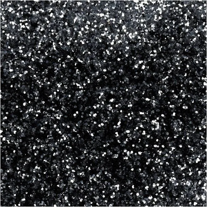 Bio Sparkles, D 0,4 mm, Schwarz, 10 g/ 1 Dose [HOB-284362]