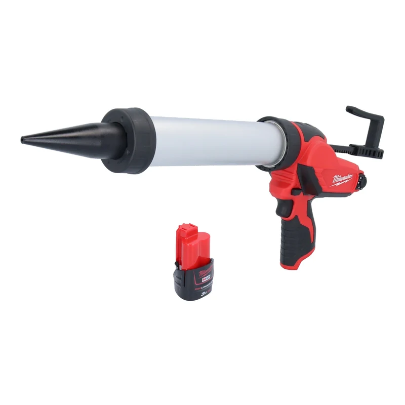 Milwaukee M12 PCG/400A-301 Akku Kartuschenpistole 12 V 400 ml + 1x Akku 3,0 Ah - ohne Ladegerät