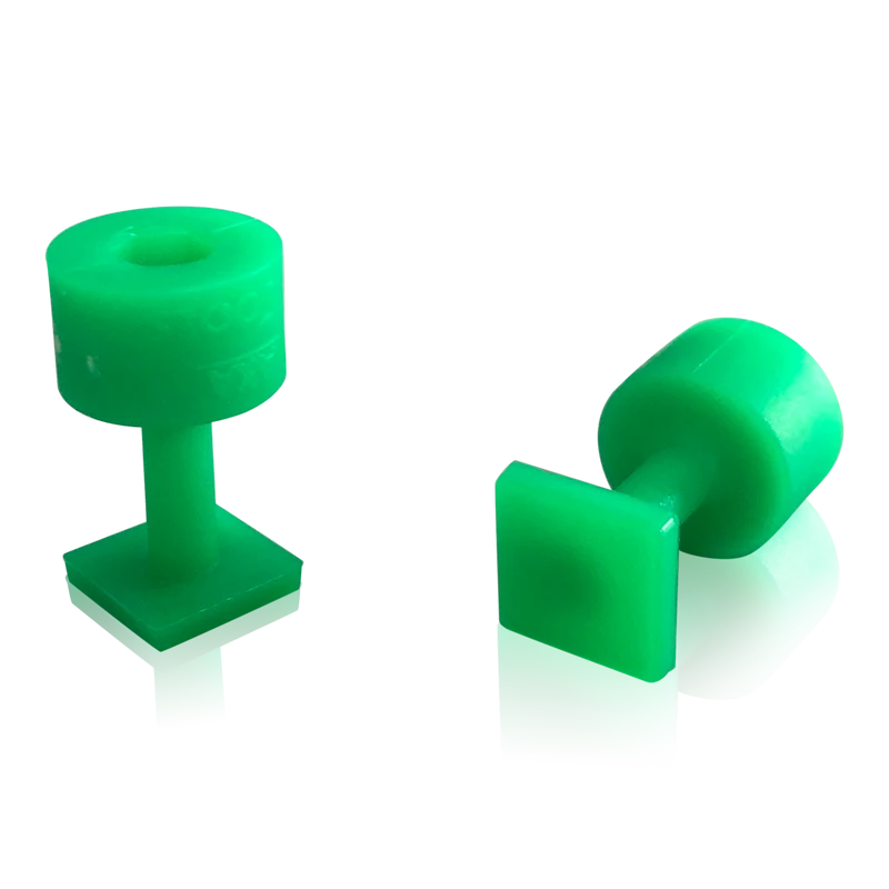 Klebeadapter grün 10x10mm (death center)