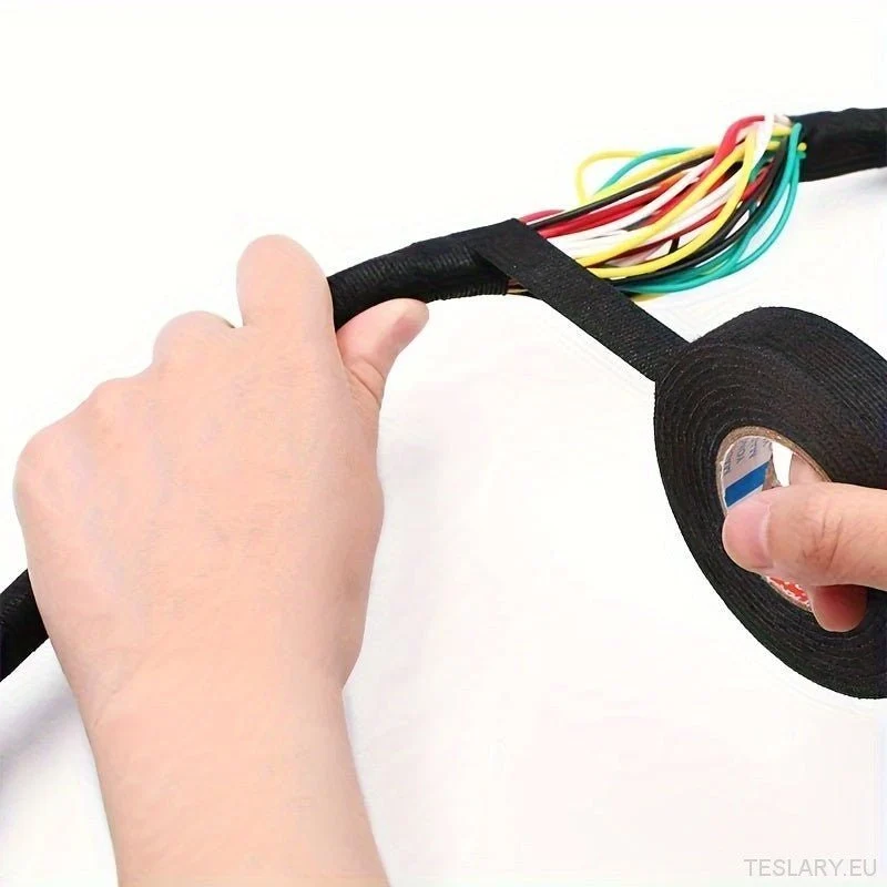 Gewebeklebeband, ideal zur Schalldämmung, Lärmreduzierung und für weitere Klebeanwendungen, 25 mm breit, 15 m lang.