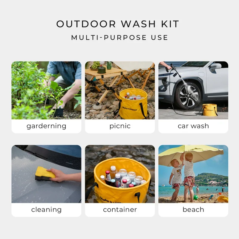 HOTO Outdoor Wash Kit