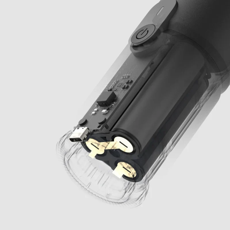 HOTO Compressed Air Capsule Electric Air Duster & Vacuum